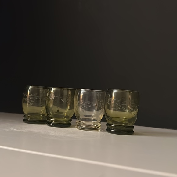 Antique shot glass set - Picture 3 of 4